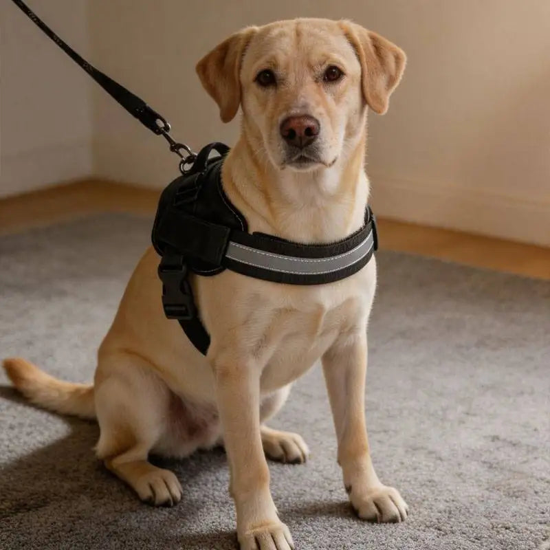 Arnés Antitirones para Perros — reflectante, pasea sin que te arrastre