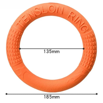 Aro Flotante para Perros — resiste mordiscos y flota en el agua