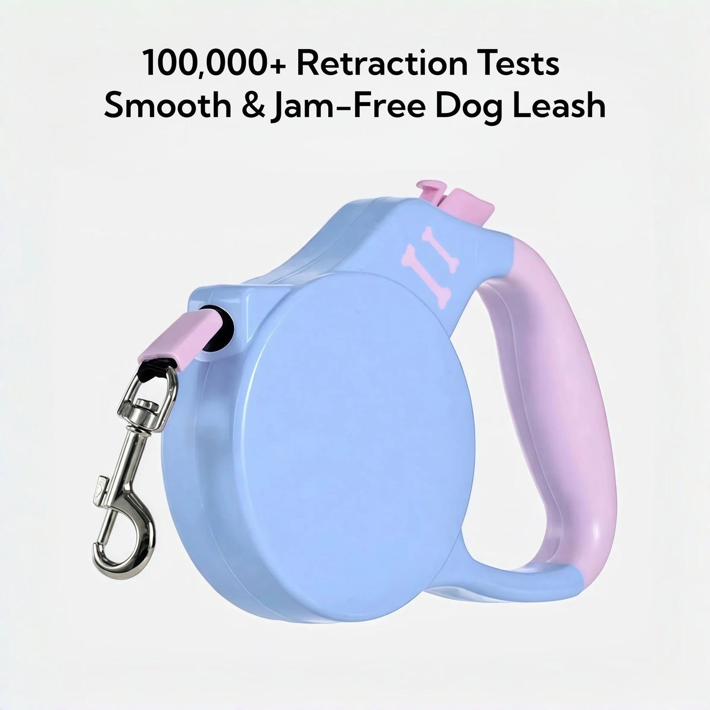 Correa Extensible para Perros 3/5 m — reflectante para pasear de noche