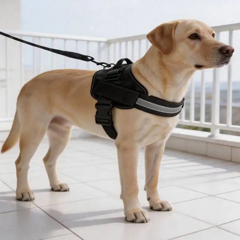 Arnés Antitirones para Perros — reflectante, pasea sin que te arrastre